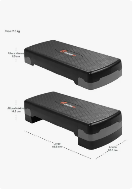 Miniatura 4 de Step Banco Aerobics Fitness Crosfit 9.5